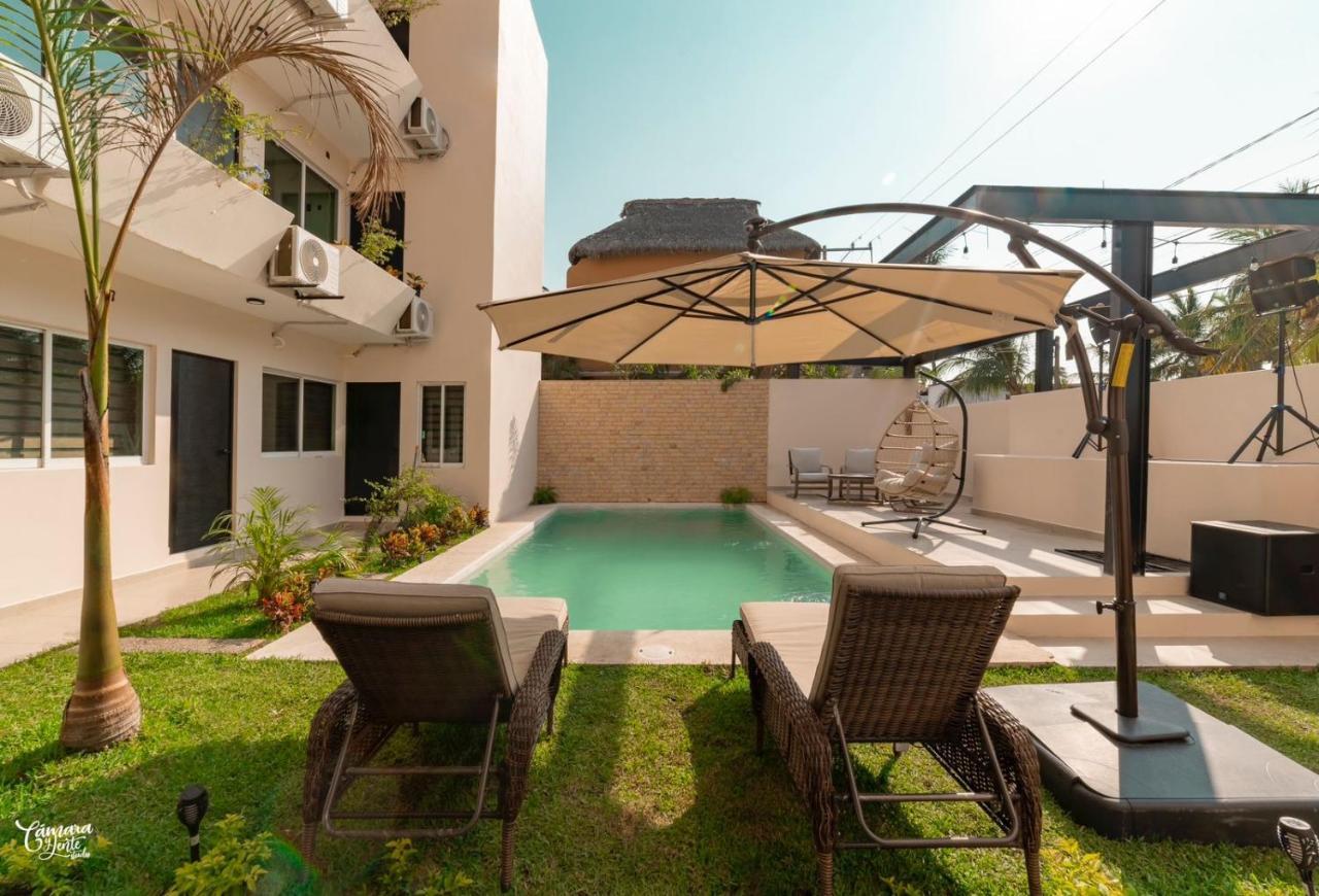 Guitarra Inn Brisas de Zicatela Ngoại thất bức ảnh