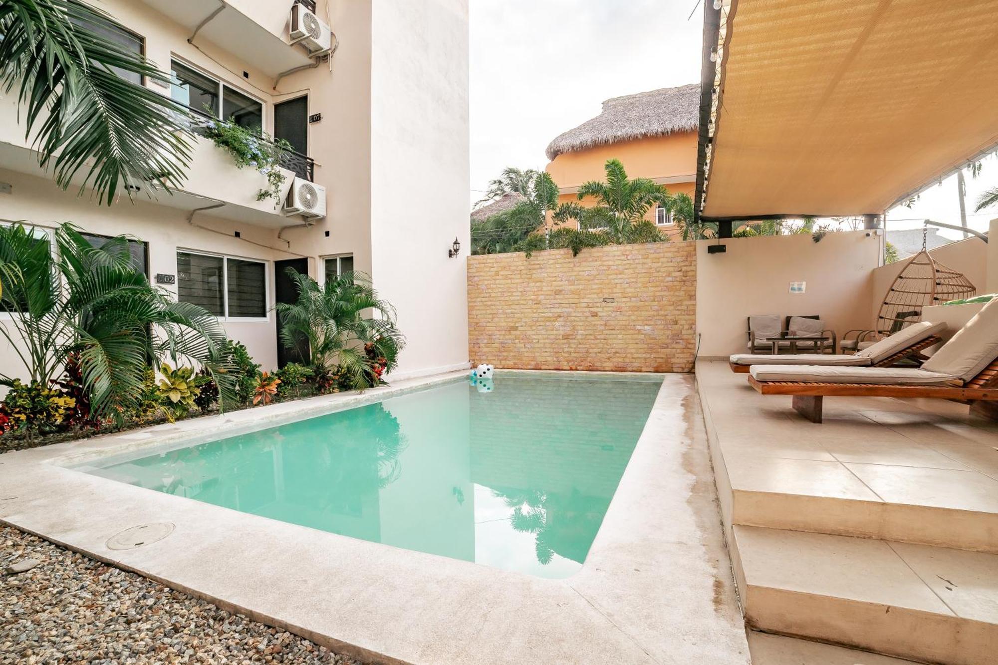 Guitarra Inn Brisas de Zicatela Ngoại thất bức ảnh